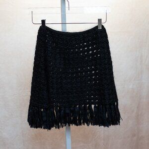 Burberry Pearl Knit Poncho